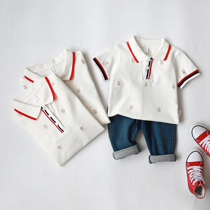 Mother Daughter Dresses Dad Son Shirts Father Baby Outfits for Family Matching Clothes Mom and Daughter Dress Sister Brother Set