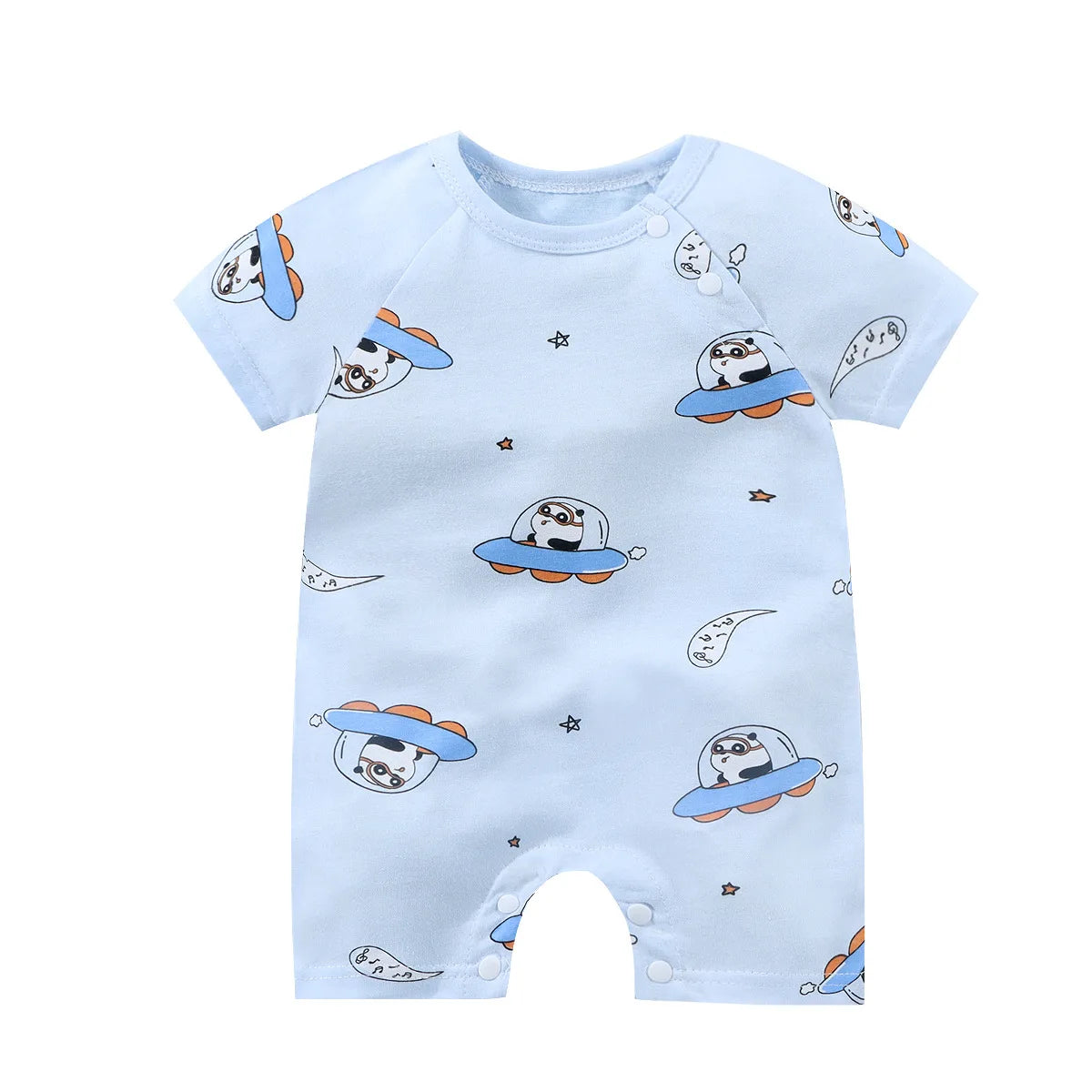 Newborn Baby Clothing Boys Girls Baby Clothes item Cotton Bodysuit Summer Short Sleeve Romper Infant Toddler Sleepwear