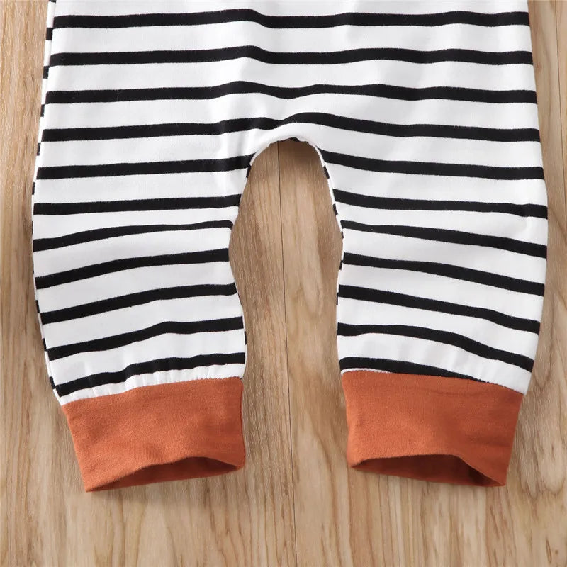 0-24months Boys infant Clothing Set Solid Brown shirt Top Pants Outfits for baby boys