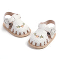 Baby summer sandals non-slip soles, soft flat shoes for infants, suitable for indoor and outdoor learning to walk shoes.