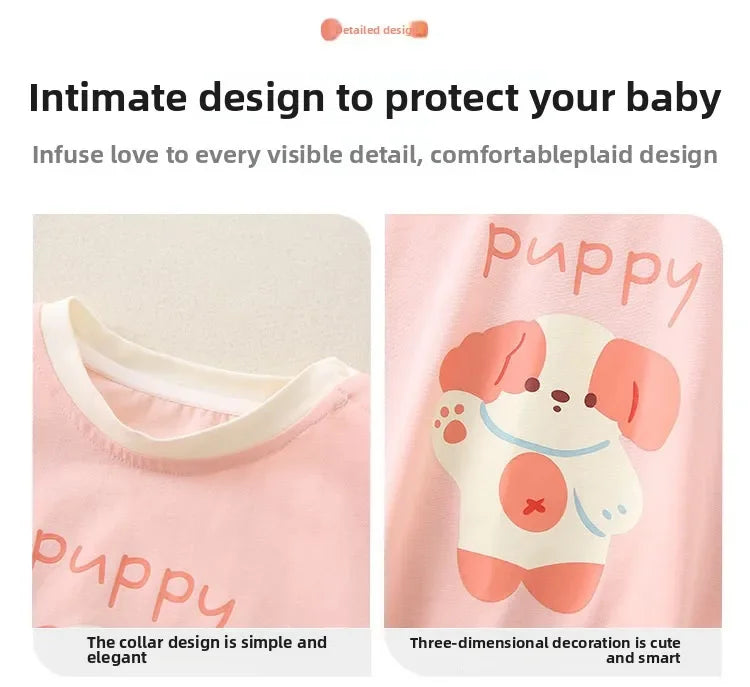 Ropa de verano para bebés, 100 % algodón, ropa fina de manga corta para el verano, ropa para gatear, ropa para niños