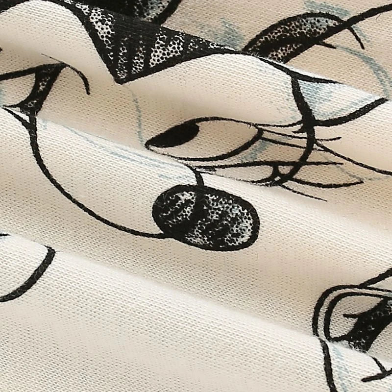 Traje de ropa interior para bebé de 0 a 4 años, estampado de dibujos animados de Minnie, conjunto de pijama de manga larga para niñas, ropa de otoño, ropa de casa para niños, atuendos