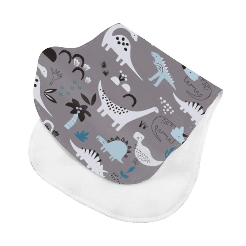 Baby Burp Cloths Baby Burp Bibs Feeding Nursing Towel Accessory Burping Rag for Newborns Cotton for Girls & Boys Gift