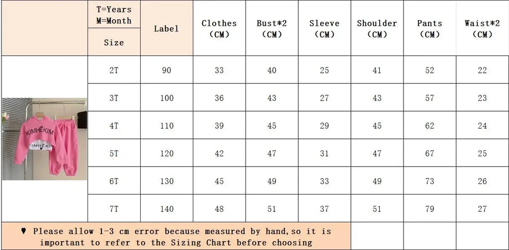 Children's Clothing Sets Letter Print Sweatshirt + Tank Top + Pants 3pcs Baby Girl Clothes for 2 To 7 Years Baby Girl Outfit Set