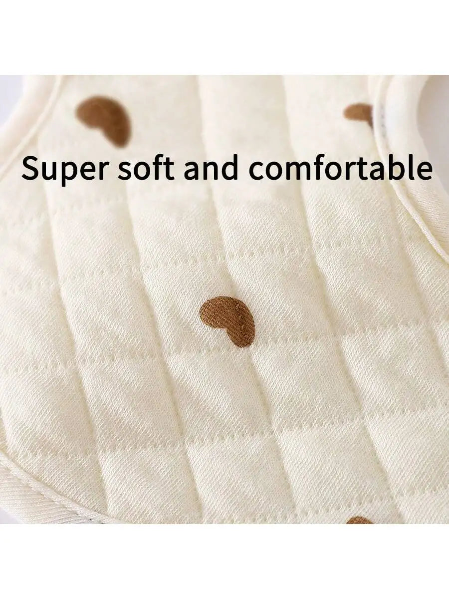 3Pcs Baby Bibs, Soft and Skin-Friendly - Anti-Drool - Anti-Vomiting - Newborn Absorbent and Breathable Bibs, Cute Cartoon Patterns, Suitable for Infants Aged 0-3 Years, Perfect Gift for Babies on Christmas, Halloween, and Tha