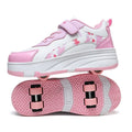 Rollschuh Schuhe Kinder Sneaker mit Rollen Kinder Rollschuhe Mode Outdoor Sportschuhe Mädchen Jungen Geschenke für Kinder