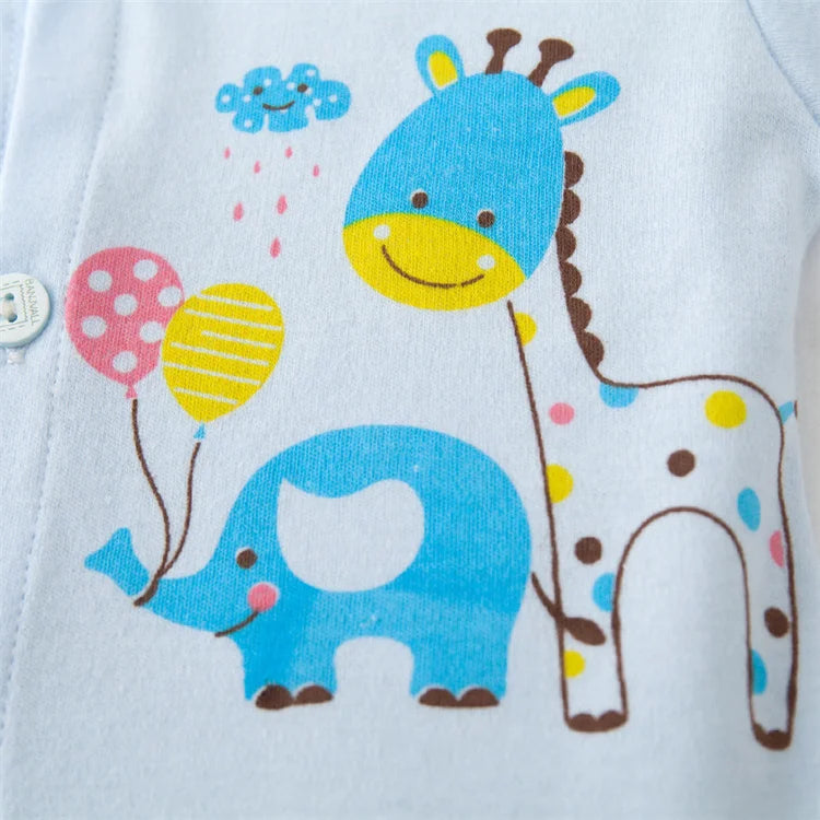 18piece/set Newborn Baby Clothes For Girls Boys Pants Sets Cotton Spring Autumn Soft Infant Boy Clothing New born Print Hat Bibs