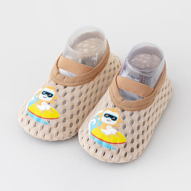 Baby Toddler Shoes First Walkers Non-slip Thickening Shoes Sock Floor Shoes Foot Socks Animal Style for For Babies Flat Shoes