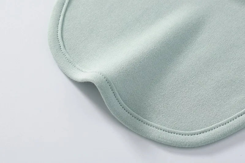 Baby Bibs Saliva Towel Stuff for Babies Solid Color Cotton Bib Boys Girls Burp Cloths Newborn Care Necessity Accessories Soft