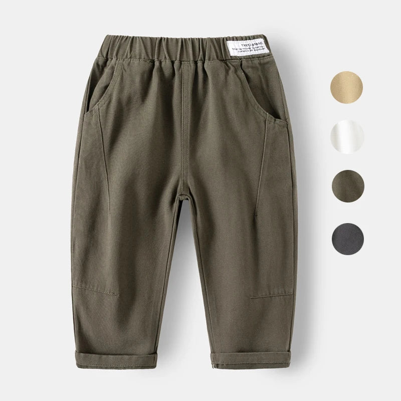 Jungenhosen Frühling Herbst Kinderhosen Baumwolle Kinderkleidung Kleinkindhosen für 1 bis 2 3 4 5 6 7 8 Jahre Boutique Hosen