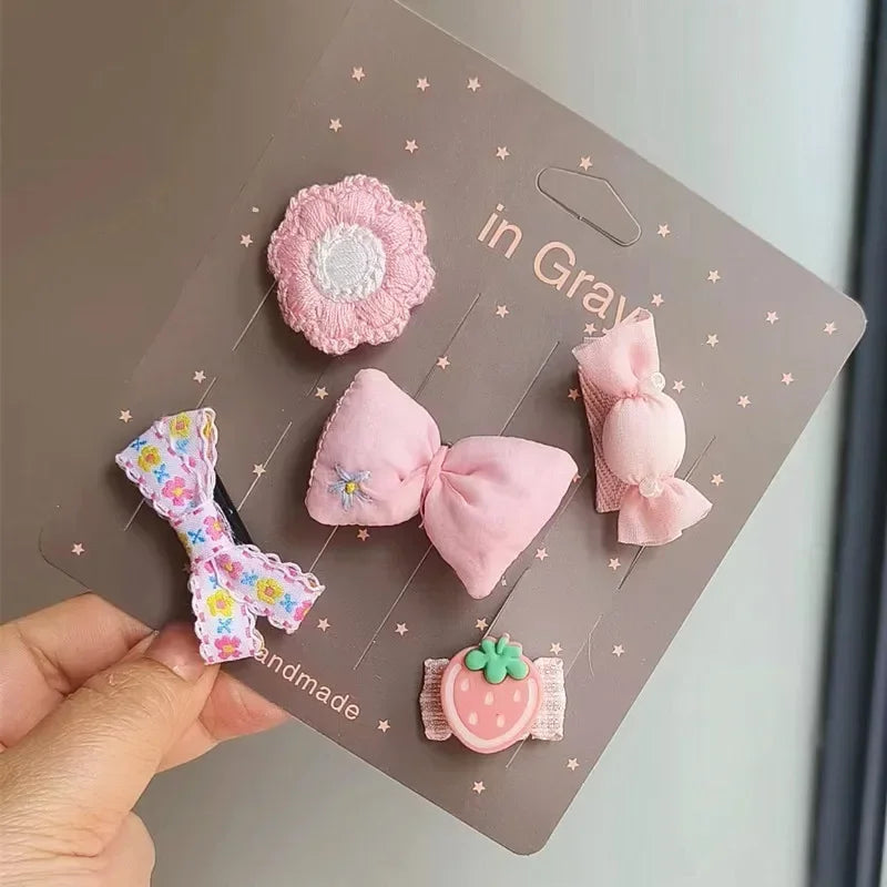 Hair Accessories for Girls Fine Hair Clips for Girls Hair-friendly Hairpins Baby Clips Tresses Clips for Babies with Thin Locks