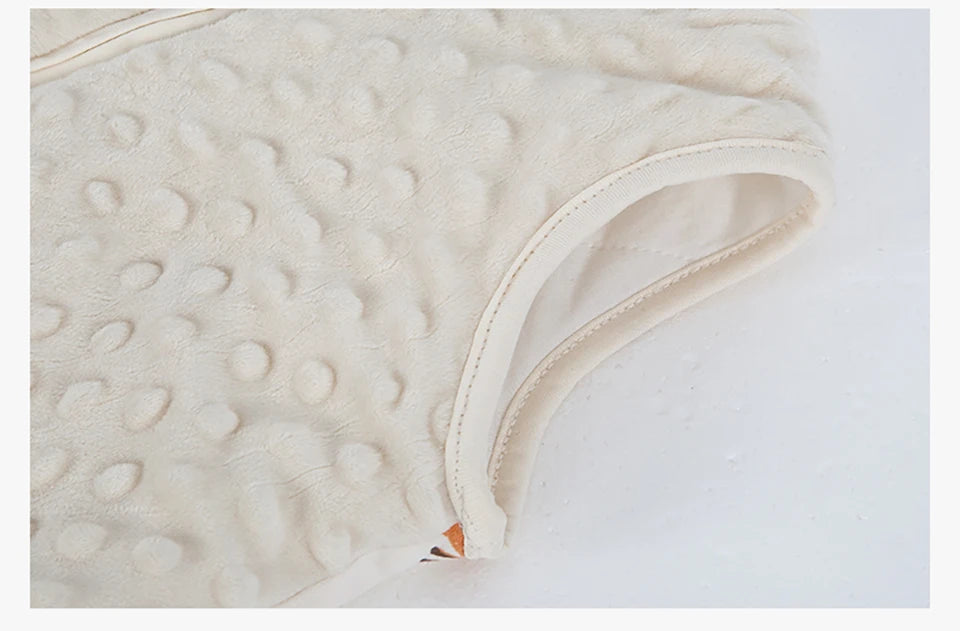 Saco de dormir para bebé de 3 a 24 meses, manta tipo saco de dormir de otoño, 1.5 Tog, tacto suave, estampado de estrellas de mar y conchas, estilo chaleco