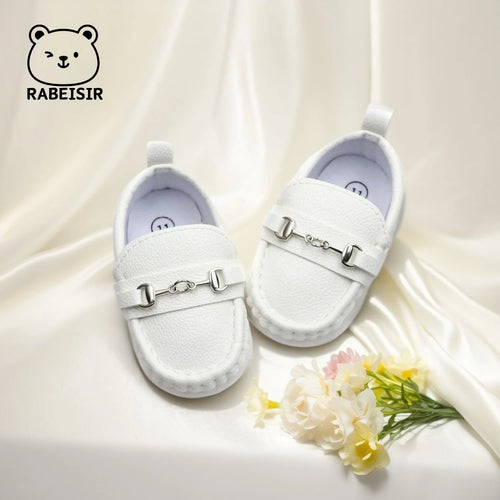 Casual Slip On Low Top Loafer Shoes For Baby Boys, Lightweight Comfortable Non Slip Flat Shoes For Indoor Outdoor Walking, Sprin