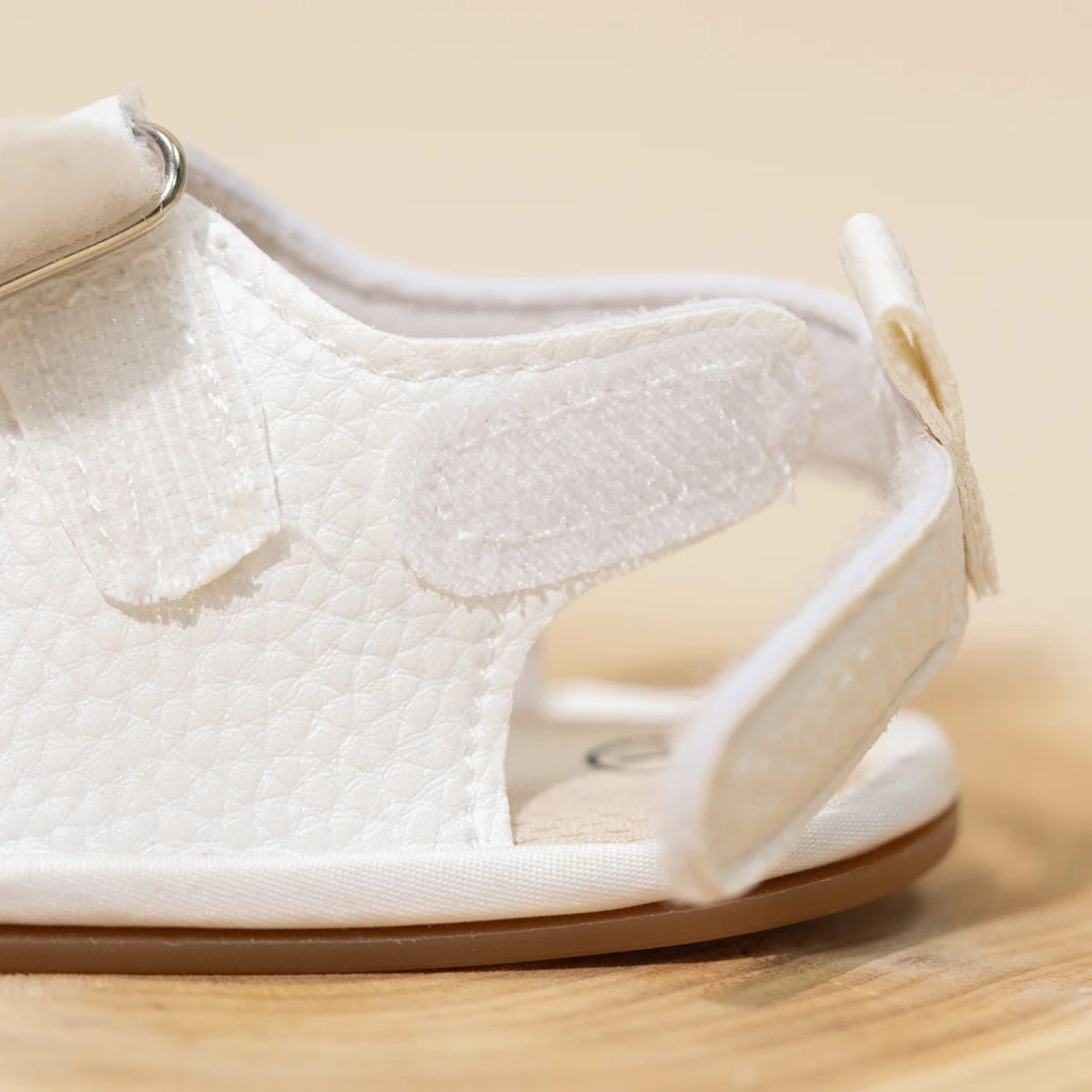 New Baby Sandals Baby Shoes Baby Boy Girl Sandals PU Soft Bottom Sole Anti-Slip Infant First Walker Crib Shoes Newborn Moccasins