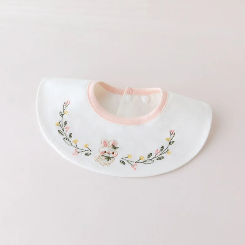 Cotton Infant Bibs for Babies A Class Quality Waterproof Backing Keeps Clothes Dry for Drooling Teething Newborns and Toddlers