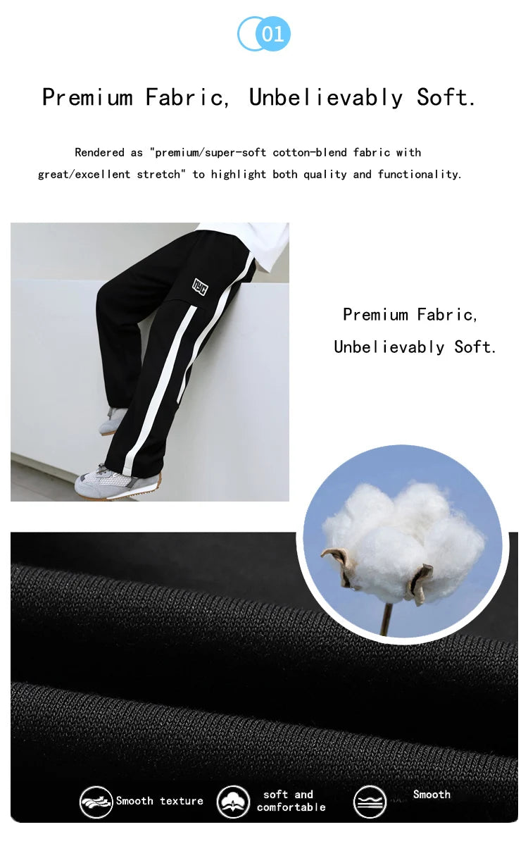 Jungen Sporthose, locker sitzende Freizeithose für Kinder, Herbsthose