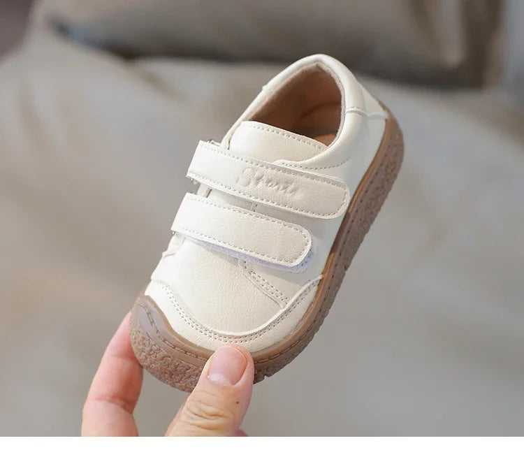 0-5 Years New Baby Shoes Microfiber Leather Toddler Boys Barefoot Shoe Star Soft Sole Girls Outdoor Tennis Fashion Kids Sneakers