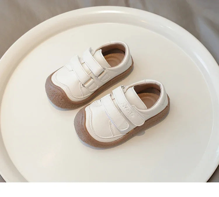 0-5 Years New Baby Shoes Microfiber Leather Toddler Boys Barefoot Shoe Star Soft Sole Girls Outdoor Tennis Fashion Kids Sneakers
