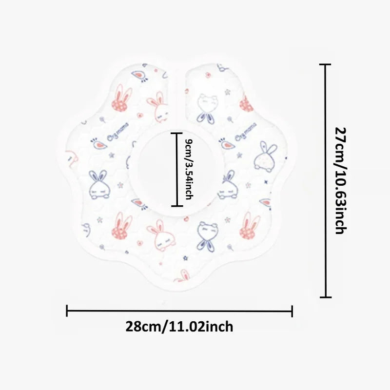 20PCS Disposable Bibs for Babies Toddler Feeding Baby Bibs Soft Absorbent Leakproof Individually Packaged for Travelling Outdoor