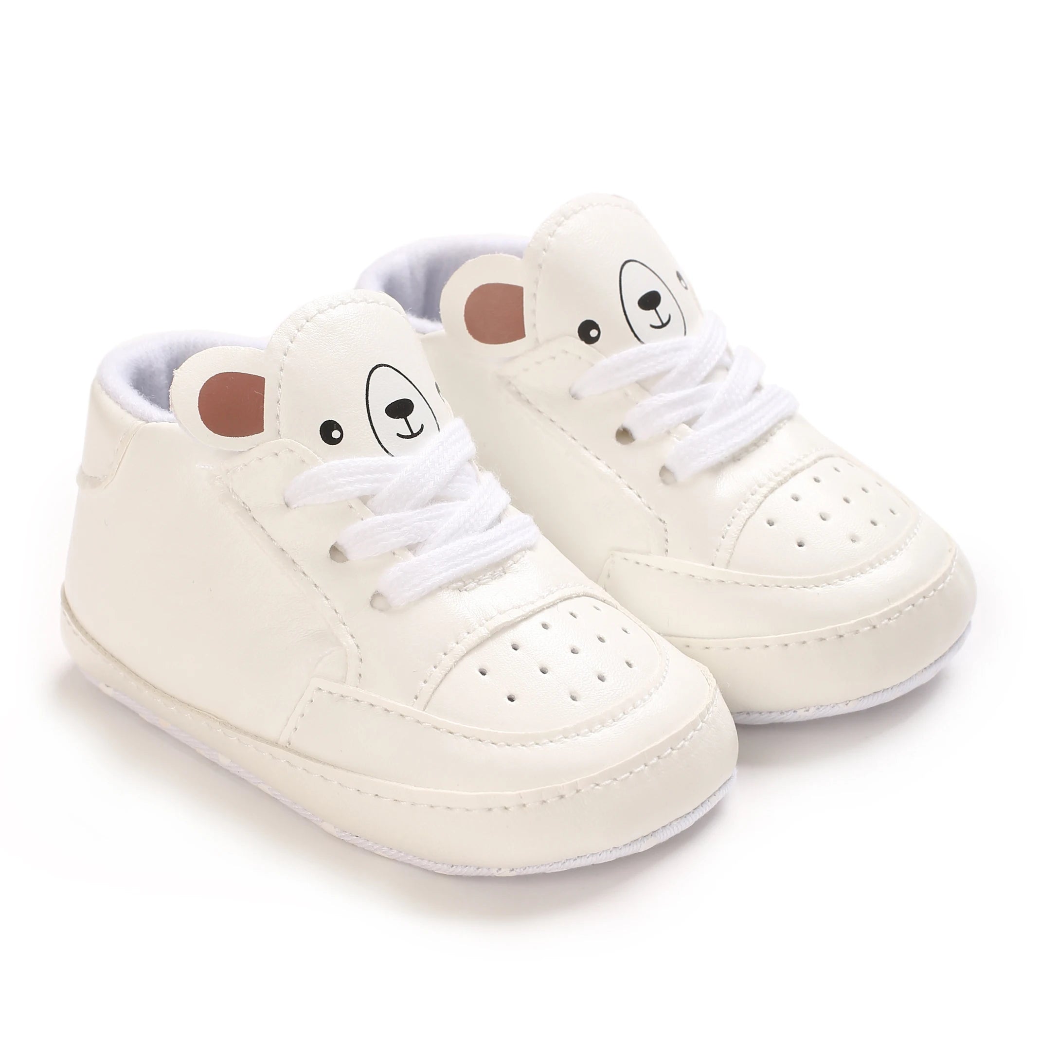 Süße Cartoon-Babyschuhe für Frühling und Herbst 0-18M Neugeborene Jungen und Mädchen rutschfeste Lauflernschuhe weiche Sohlen Sportschuhe
