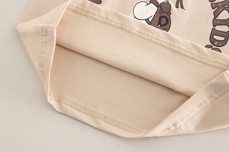 New Baby Boys Girls Clothes Suit Summer Children Boys T-Shirt Overalls 2Pcs/Sets Toddler Casual Costume Infant Kids Tracksuits