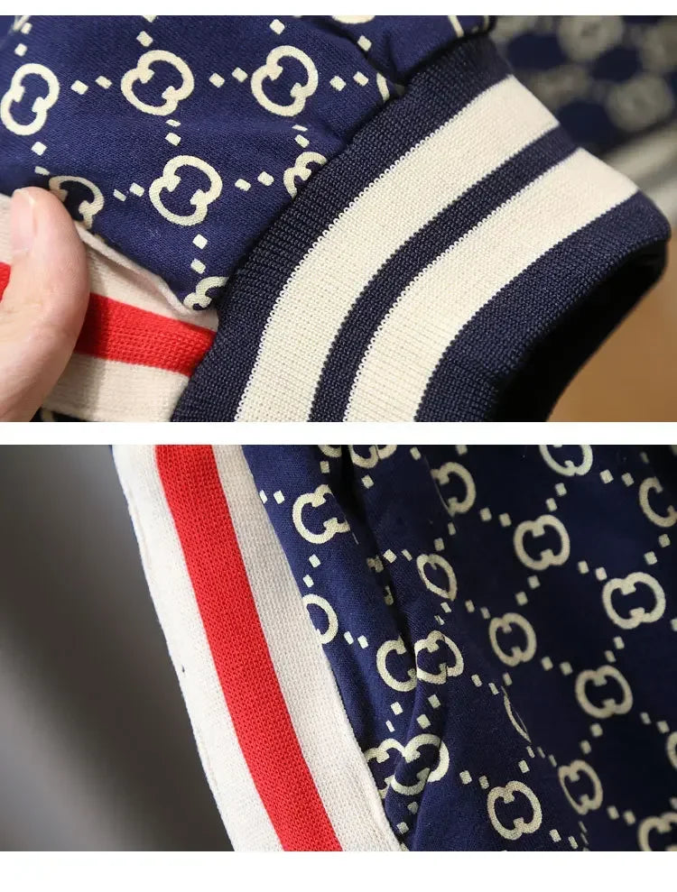Conjuntos de ropa para niños primavera otoño moda infantil abrigos de algodón+pantalones 2 piezas chándales para bebés niños trajes deportivos niños pequeños 2-12