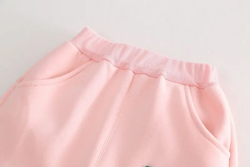 Conjunto de ropa para bebé niña, otoño e invierno, nuevo, de felpa gruesa, con capucha, suéter, abrigo y pantalones, conjunto de dos piezas