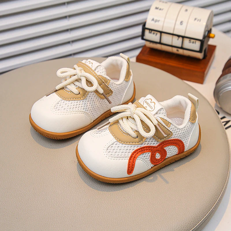 Baby Walking Shoes Breathable Soft Bottom Toddler Kids Running Shoes Non-slip 2026 Brand New Boys Girls Casual Shoes 18-28