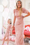 2026 Summer Mommy Me Family Matching Mother Daughter Dresses Clothes Striped Mom Dress Kids Child Outfits Mum Sister Baby Girl
