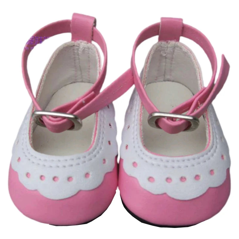 Babies Doll Shoes for 40cm Doll Shoes Sneackers for 18inch Girl Doll Shoes Toy Boots  Accessories