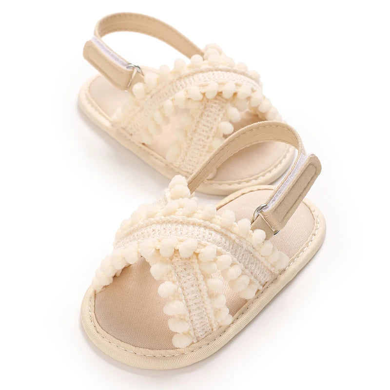 Summer Baby Sandals Infant Pre-Walker Shoes Breathable Soft Sole Casual Comfortable Baby Shoes for Newborn Boys Girls0-18M