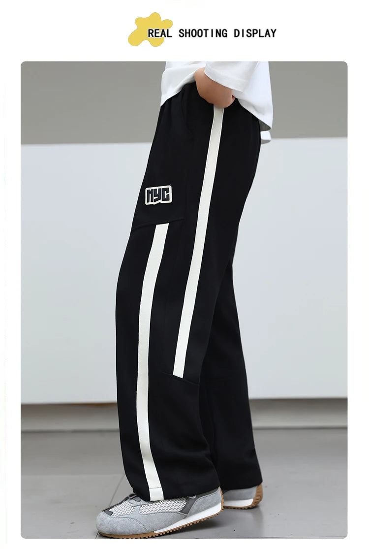 Jungen Sporthose, locker sitzende Freizeithose für Kinder, Herbsthose