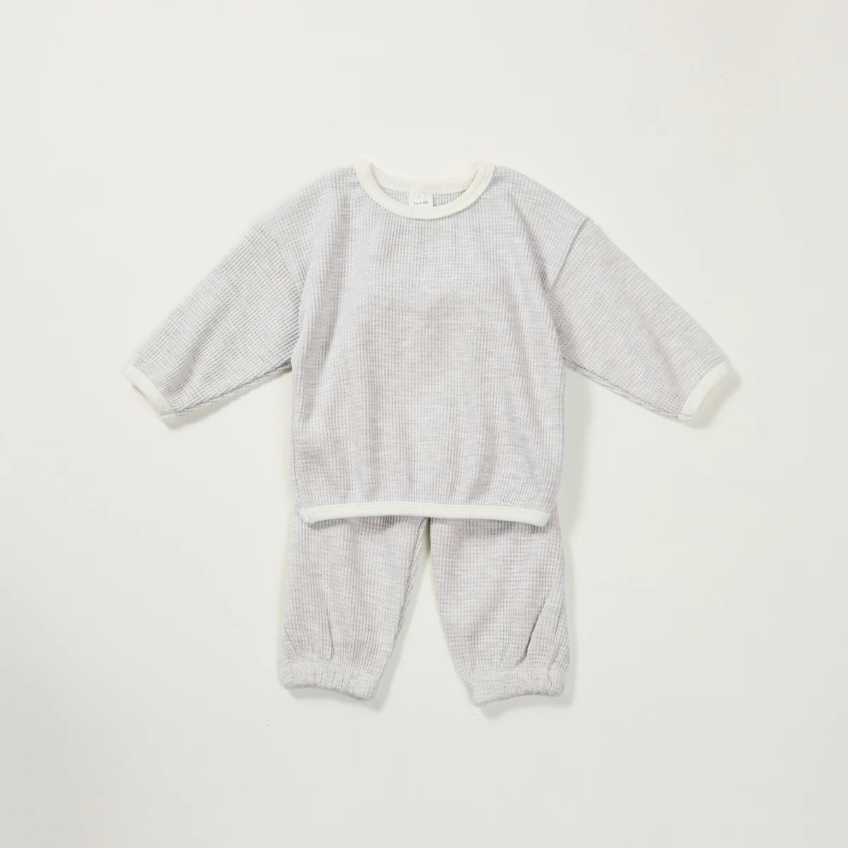 Koreanischer Stil Kinder Kleidung Anzug Waffel Pullover+Hosen Baby Jungen Mädchen Kleidung Set Frühling Herbst Kinder Kleidung Anzug