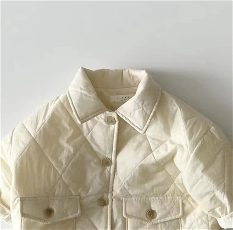 Kids Clothes Outerwear Spring Autumn Baby Light Cotton Clothing Coat Infant Girls Boys Fashion Loose Jacket Single-Breasted Top