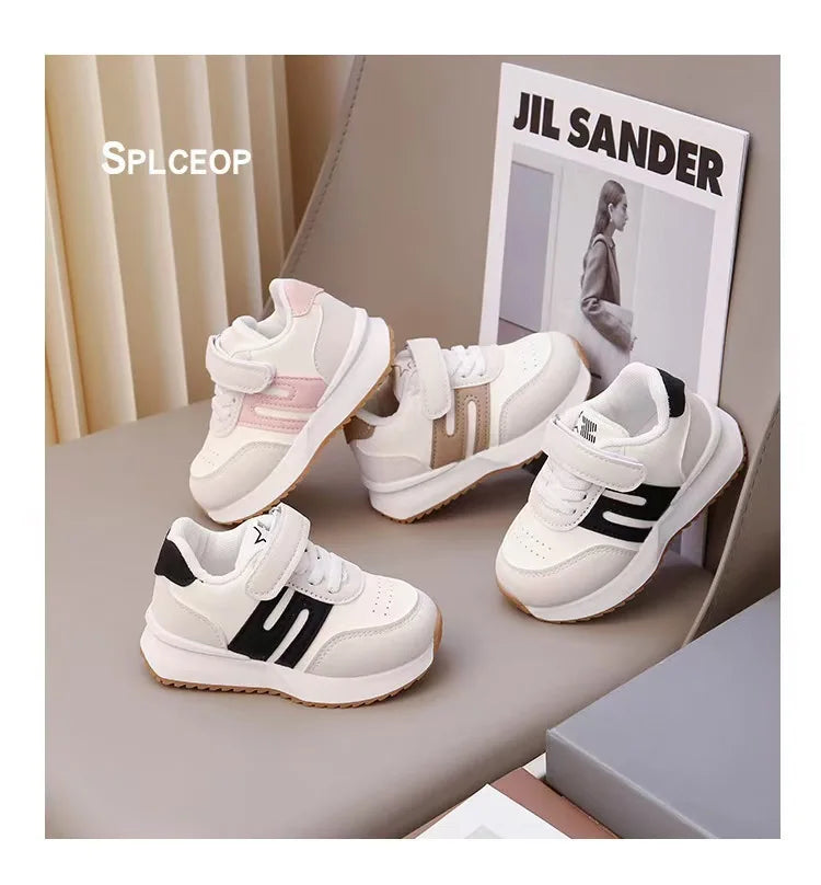 Baby Children Sneakers Boys Girls Non Slip Spring Autumn 2026 Fashion Toddler Walking Shoes Design Non-slip Kids Casual Shoes