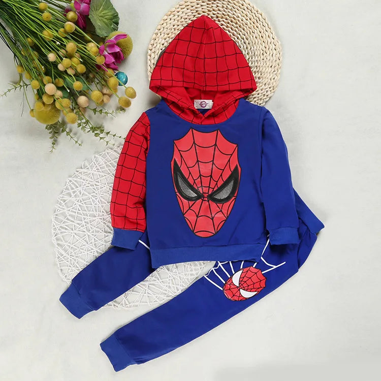 Baby Jungen Bekleidungssets Kleinkind Cartoon Hoodies Sweatshirt + Hosen Trainingsanzüge Kleidung Kinder Festival Cosplay Kostümsets Junge