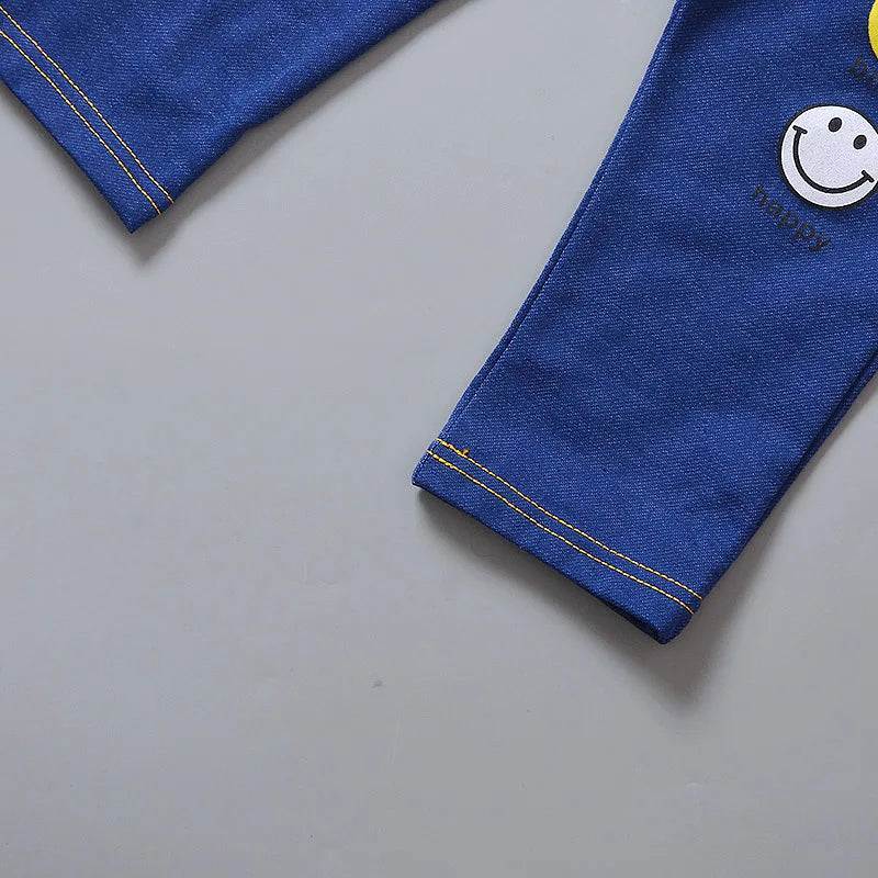 Conjunto de ropa para bebés y niñas pequeñas, primavera, otoño, pana, dibujos animados, conjuntos de ropa para niños, chaquetas con capucha y pantalones, traje para niños de 0 a 5 años