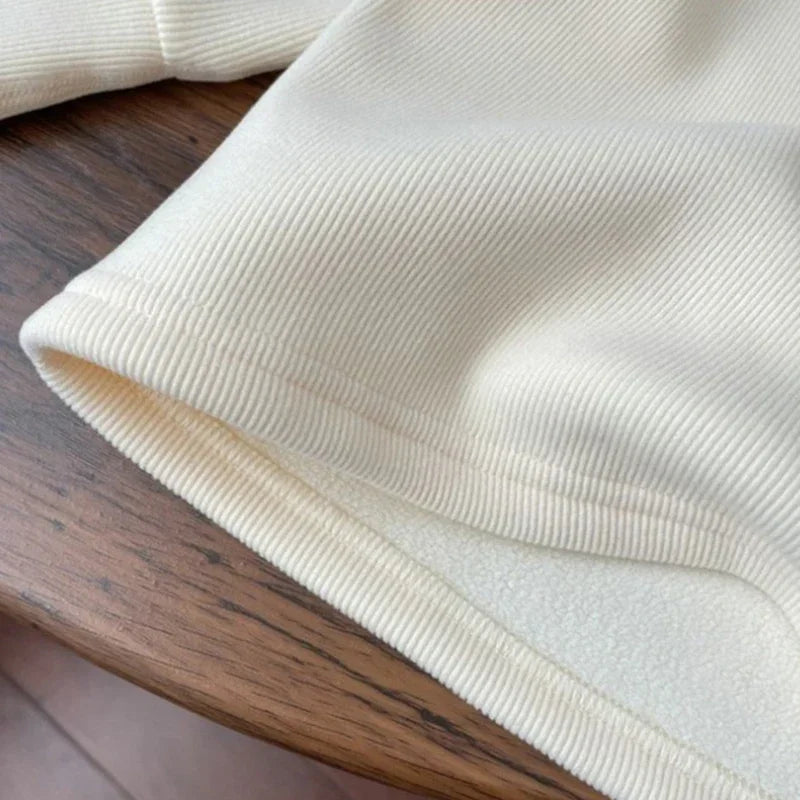 Kleinkind Mädchen Pullover Winter Kinder Warme Verdickte Pullover Kinder Puffärmel Blumenstickerei Unterhemd 1-6 Jahre Freizeitkleidung
