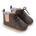 New Baby Shoes Retro Leather Boy Girl Shoes Multicolor Toddler Rubber Sole Anti-slip First Walkers Infant Newborn Moccasins
