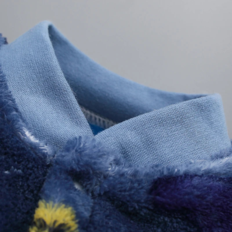 Ropa de Primavera Invierno para Bebé Recién Nacido Chaqueta Infantil para Niñas Mono para Niños Pelele de Franela Suave para Bebé Ropa de Bebé 0-18 Meses