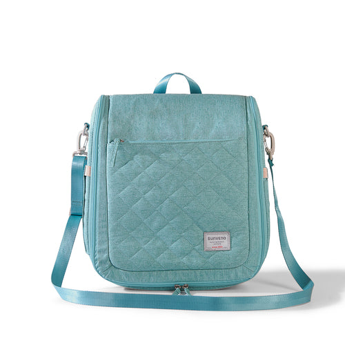 Tragbarer Wickelrucksack mit Wickelunterlage