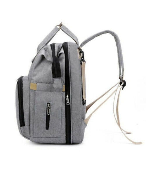 Wickeltasche für Kinderwagen mit Babybett