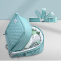 Tragbarer Wickelrucksack mit Wickelunterlage
